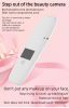 New ultrasonic peeling machine multifunctional facial blackhead peeling instrument into cleansing instrument pore cleaning instrument-White